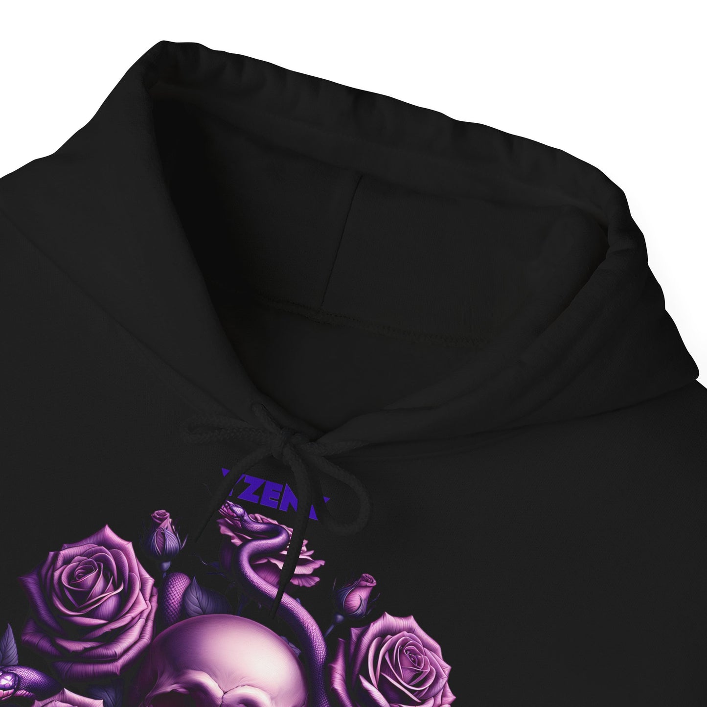 Unisex  Hoodie (Skull/Roses)