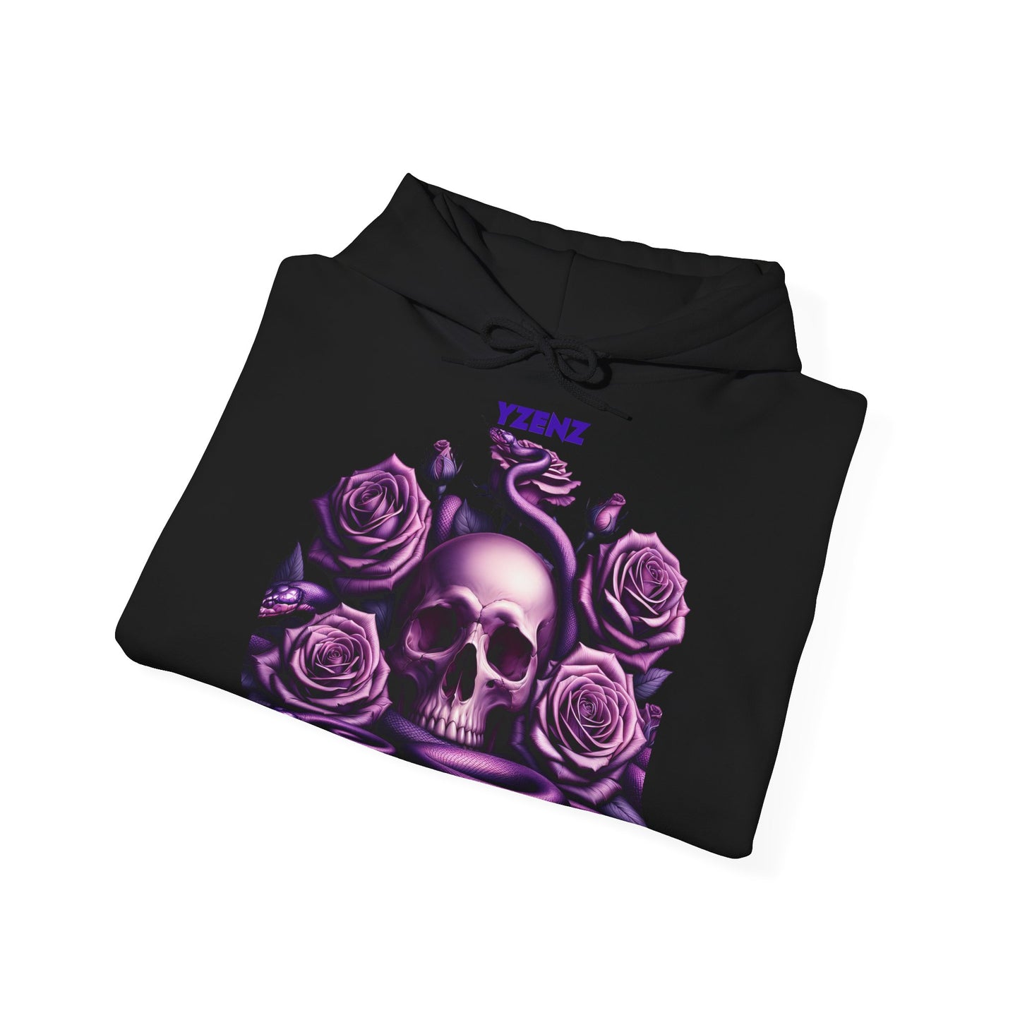 Unisex  Hoodie (Skull/Roses)